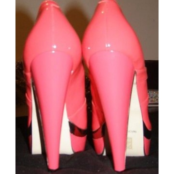 New Topshop platform Mary Jane shoes 8.5 leather - Picture 8 of 12